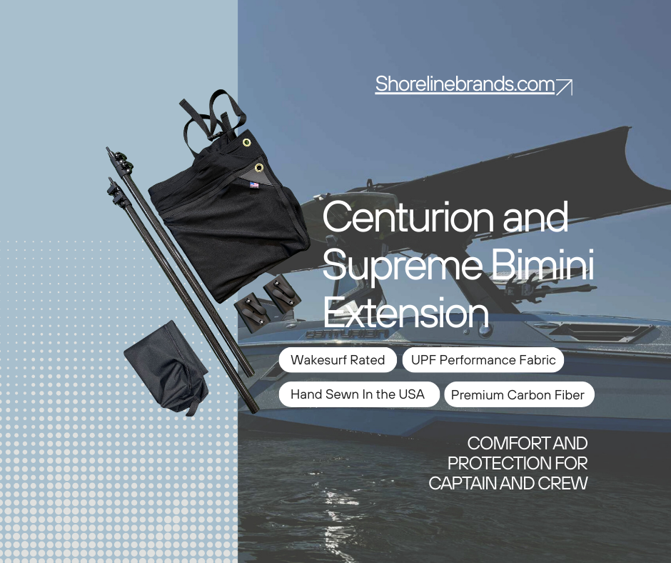 Centurion & Supreme Bimini Extension Kit | Boat Shade Add-On Centurion & Supreme Bimini Extension Kit | Boat Shade Add-On