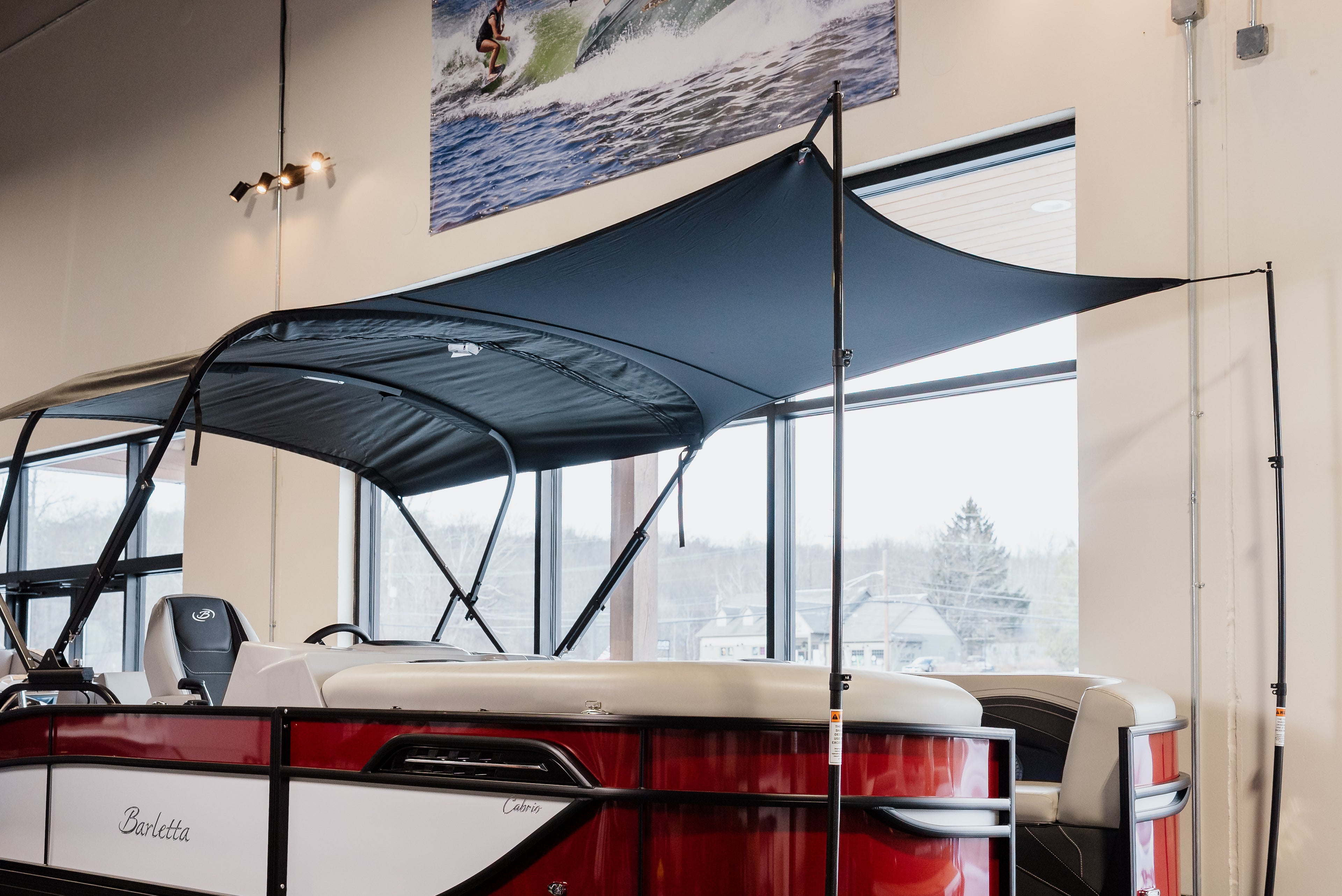 Universal Pontoon Boat Bimini Extension