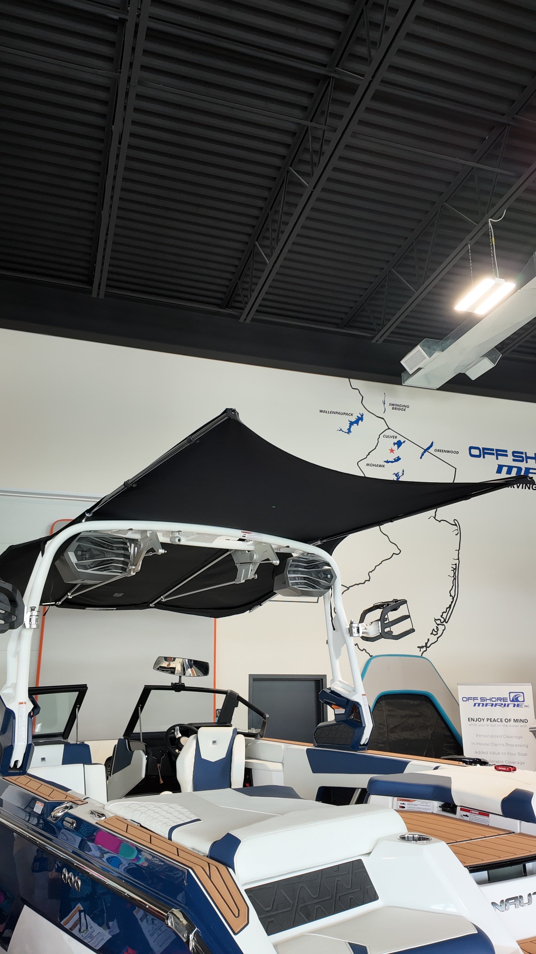 2019-2025 Nautique Standard Tower Shade Sail Kit image 3