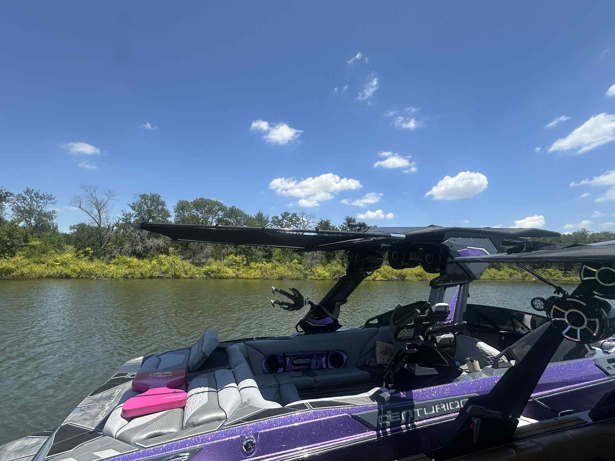 Centurion Predator Tower Bimini Extension | Custom Boat Shade