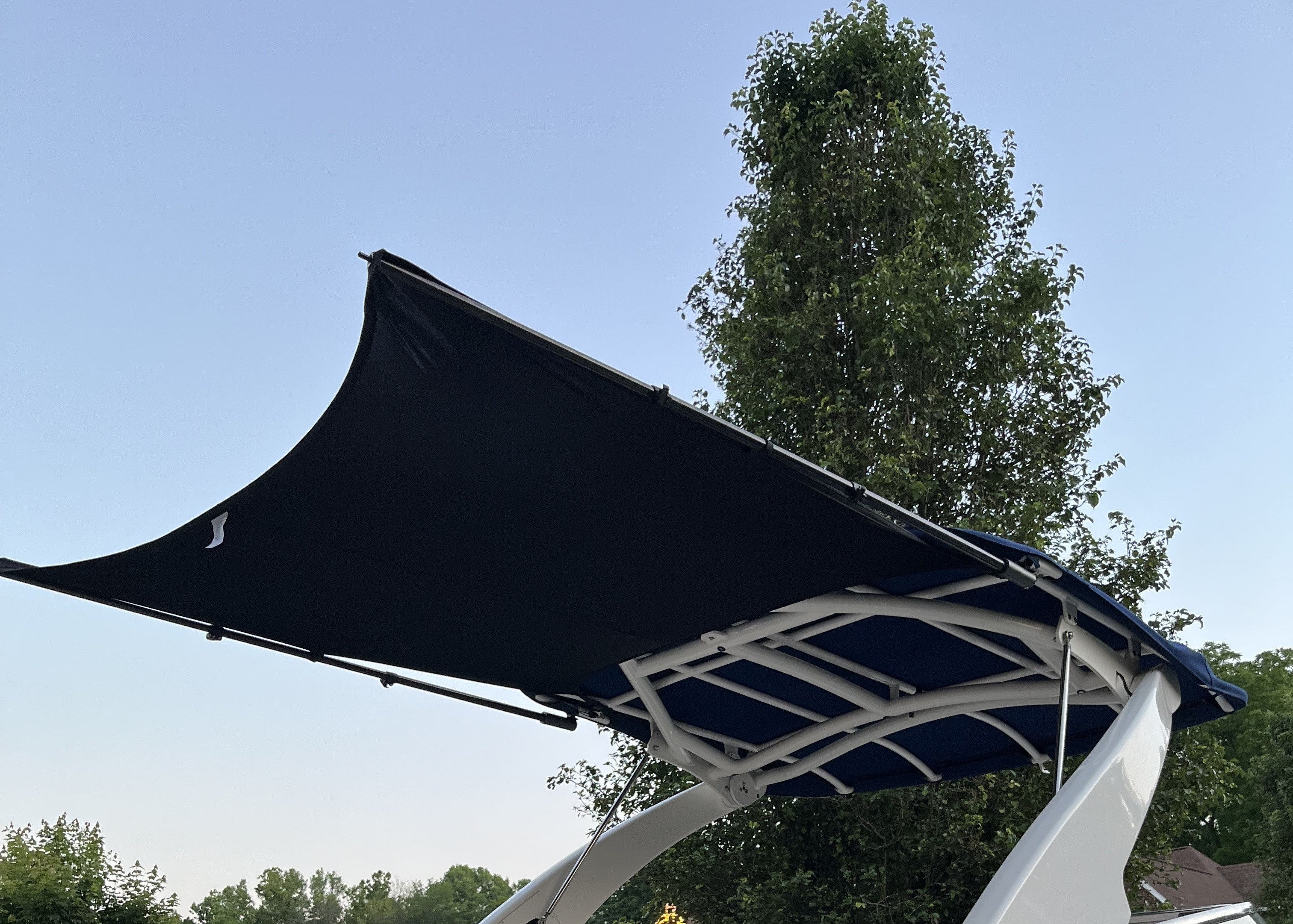 Yamaha XD Series Shade Extension | Custom Bimini Upgrade
