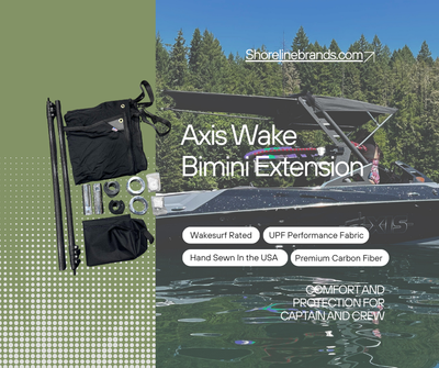 Axis Wake Boat Bimini Extension