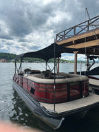 2018 Bennington 23X with Shoreline brands bimini extension