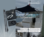 Boston Whaler Center Console Shade Sail T-Top Bimini Extension