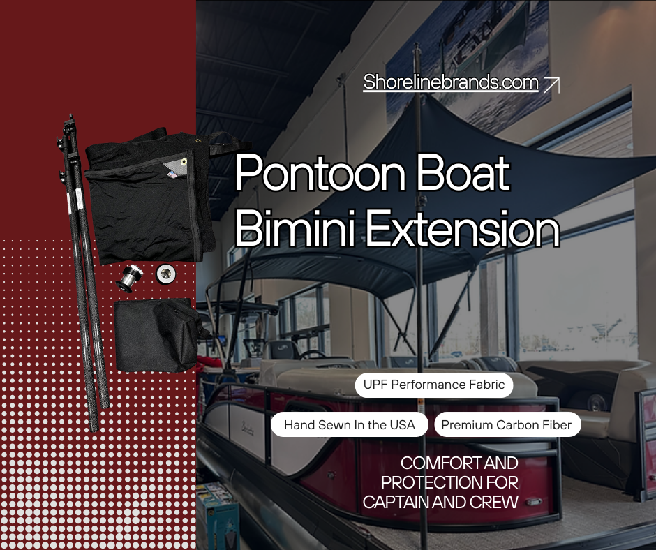 Universal Pontoon Boat Bimini Extension