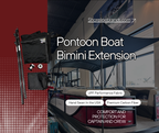 Universal Pontoon Boat Bimini Extension