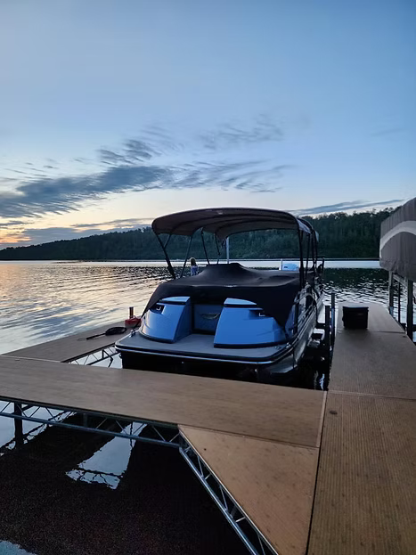 Soft Shell Pontoon Boat Cover