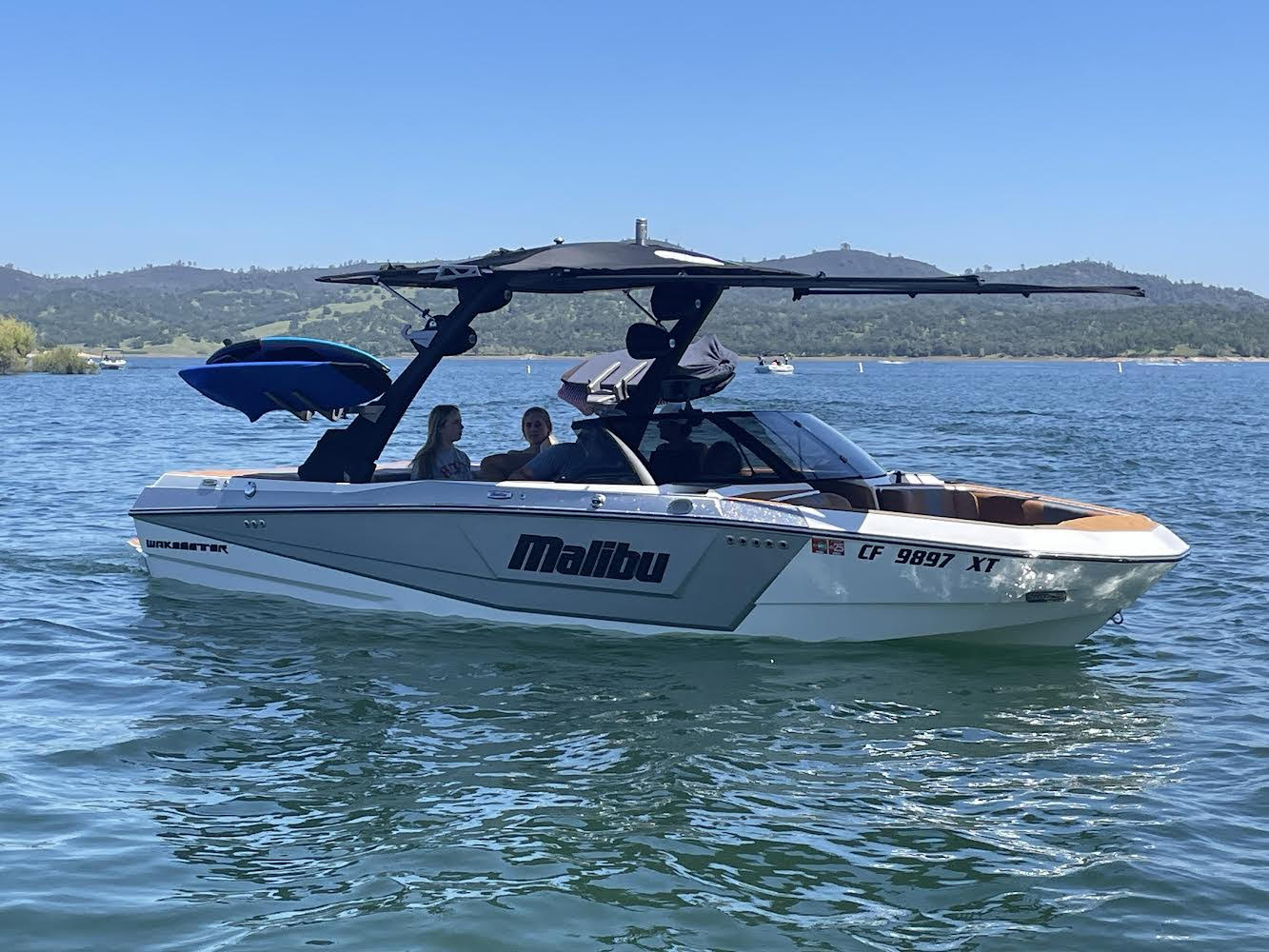 2015 - 2025 Malibu Boats Bimini Mounted Shade Extension image 9