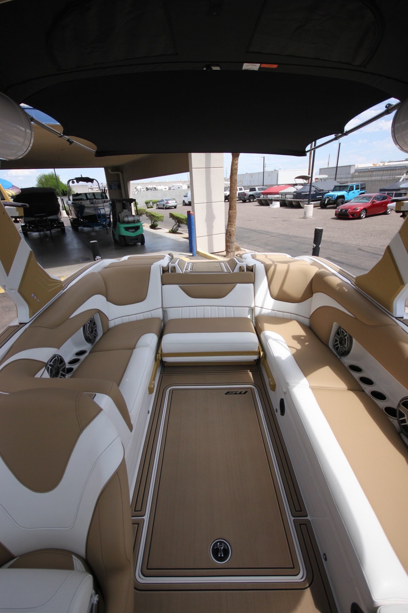 2017 - 2025 MB Boats Bimini Shade Extension Kit image 4