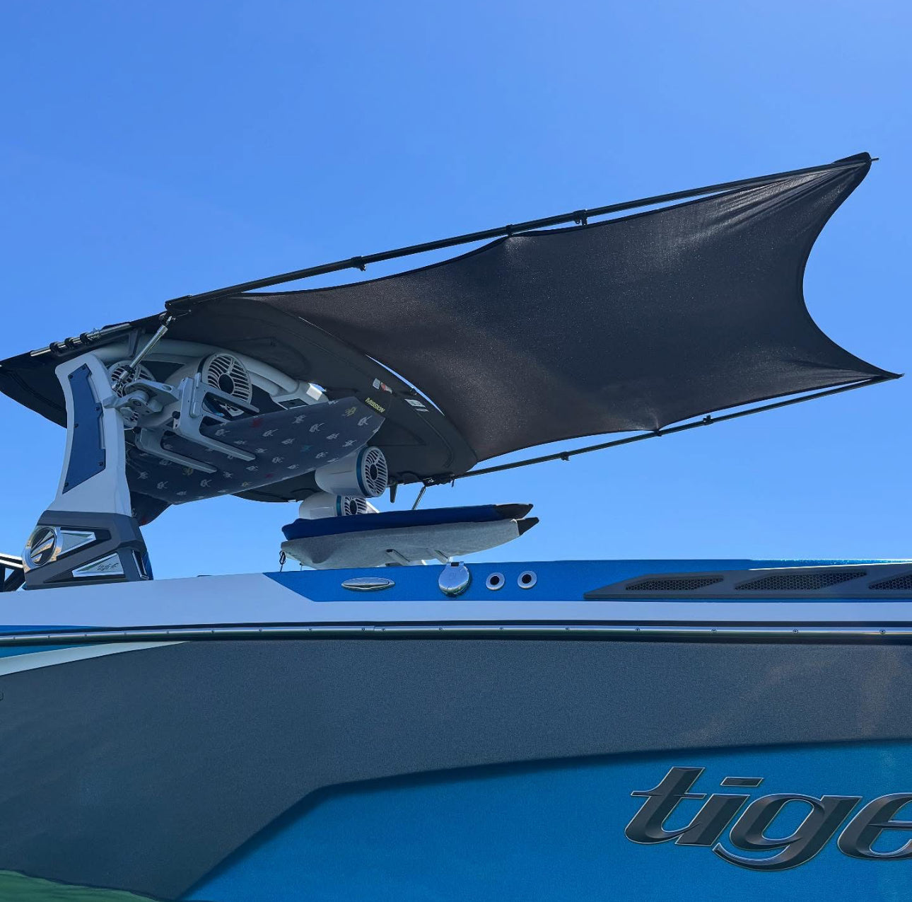 2017-2025 Tige Bimini Shade Extension Kit | Custom Boat Shade