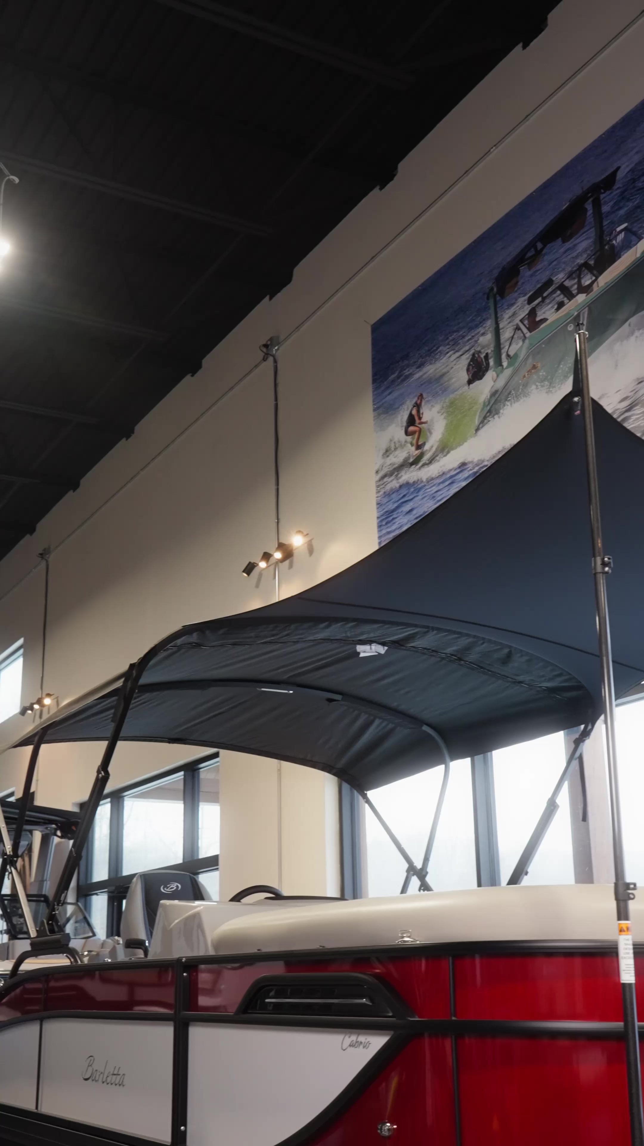 Universal Pontoon Boat Bimini Extension