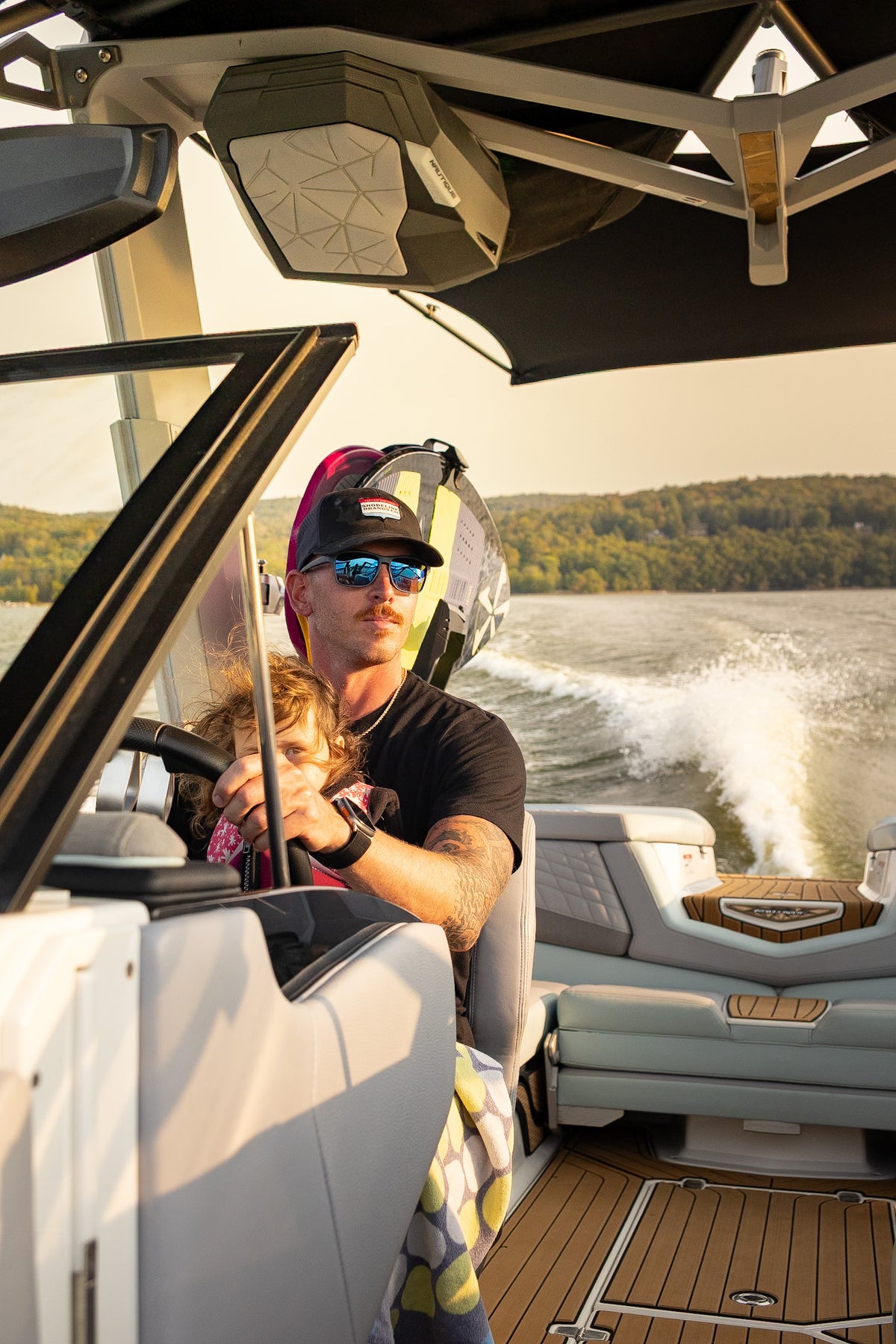 Nautique G23 Shoreline Bimini Extension Shade Sail